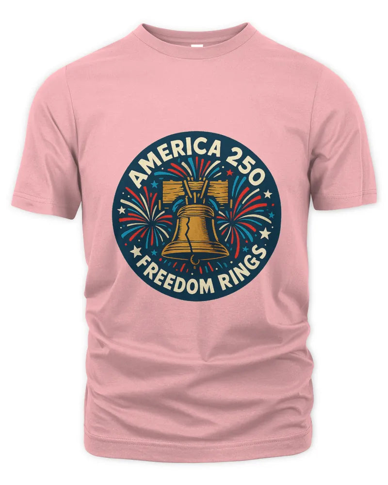 250 Years of Liberty Patriotic Freedom Ring Unisex T-Shirt