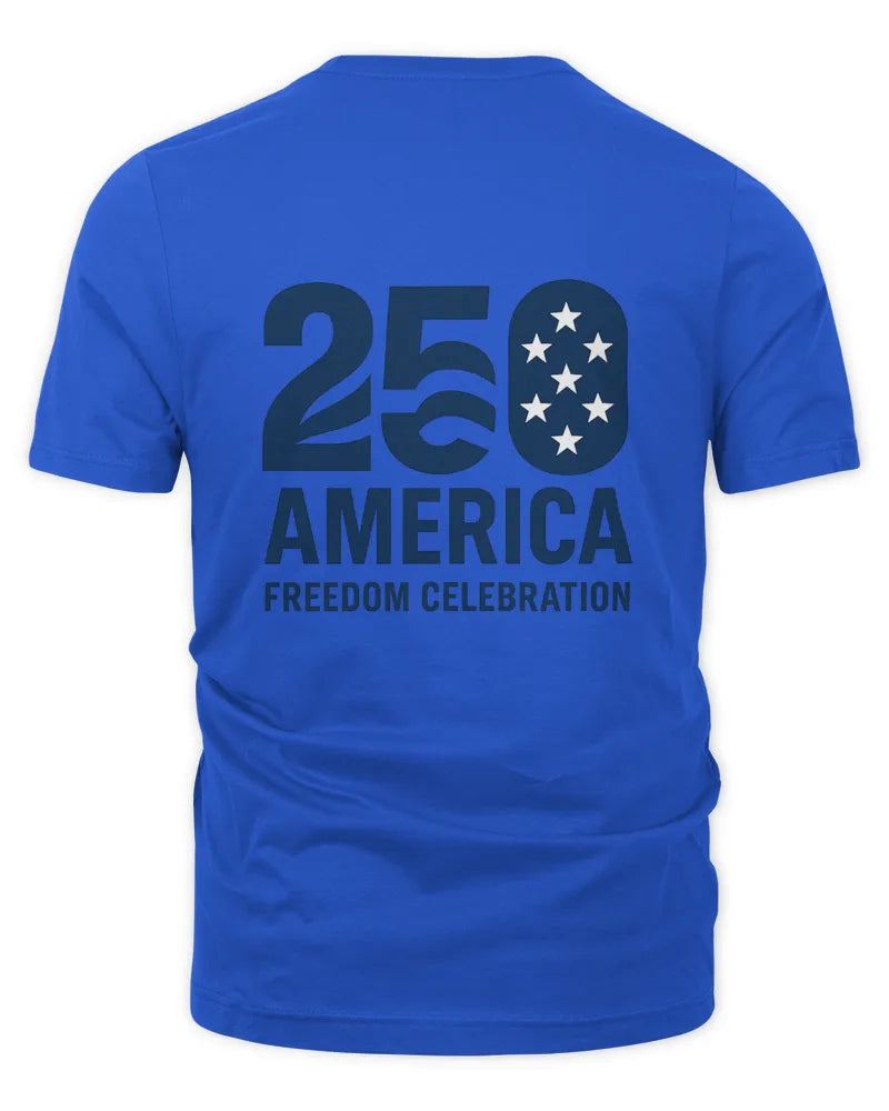 250 Years of Liberty Patriotic Freedom Ring Unisex T-Shirt