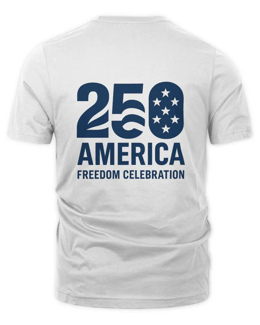 250 Years of Liberty Patriotic Freedom Ring Unisex T-Shirt