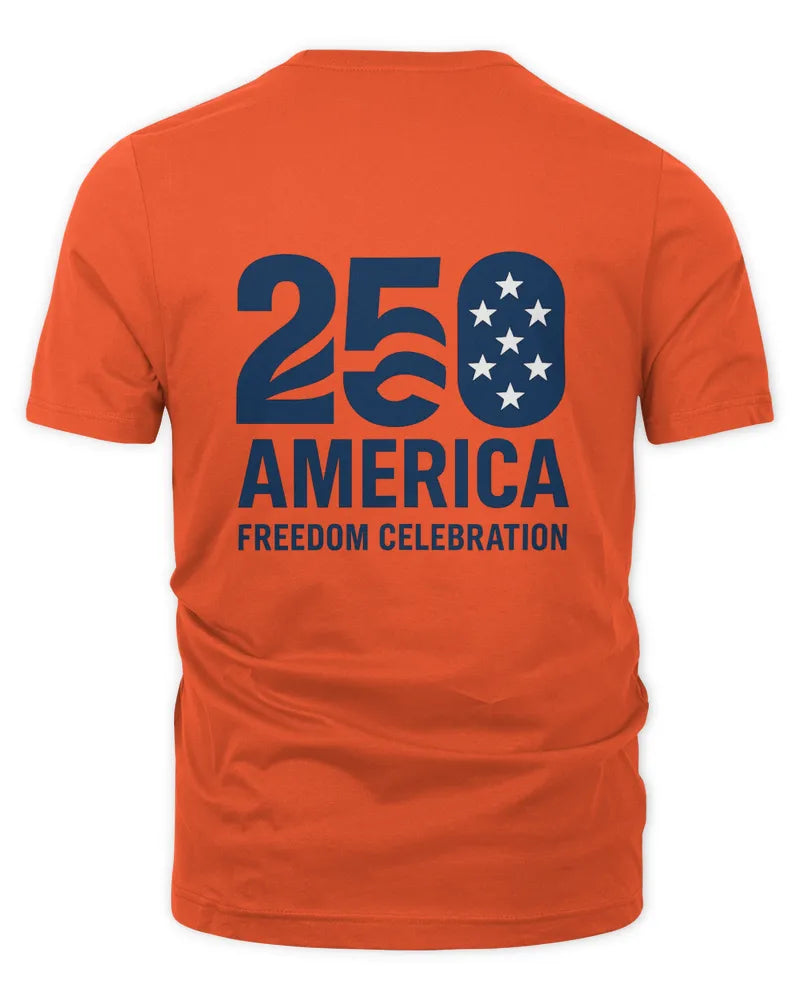 250 Years of Liberty Patriotic Freedom Ring Unisex T-Shirt