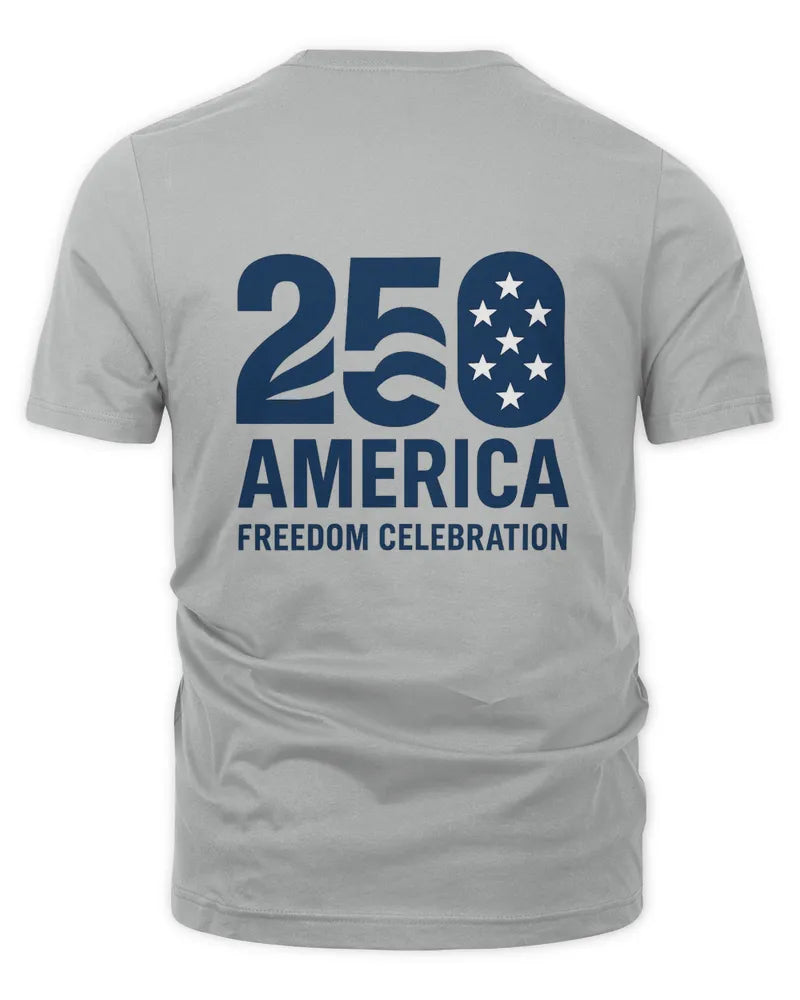 250 Years of Liberty Patriotic Freedom Ring Unisex T-Shirt