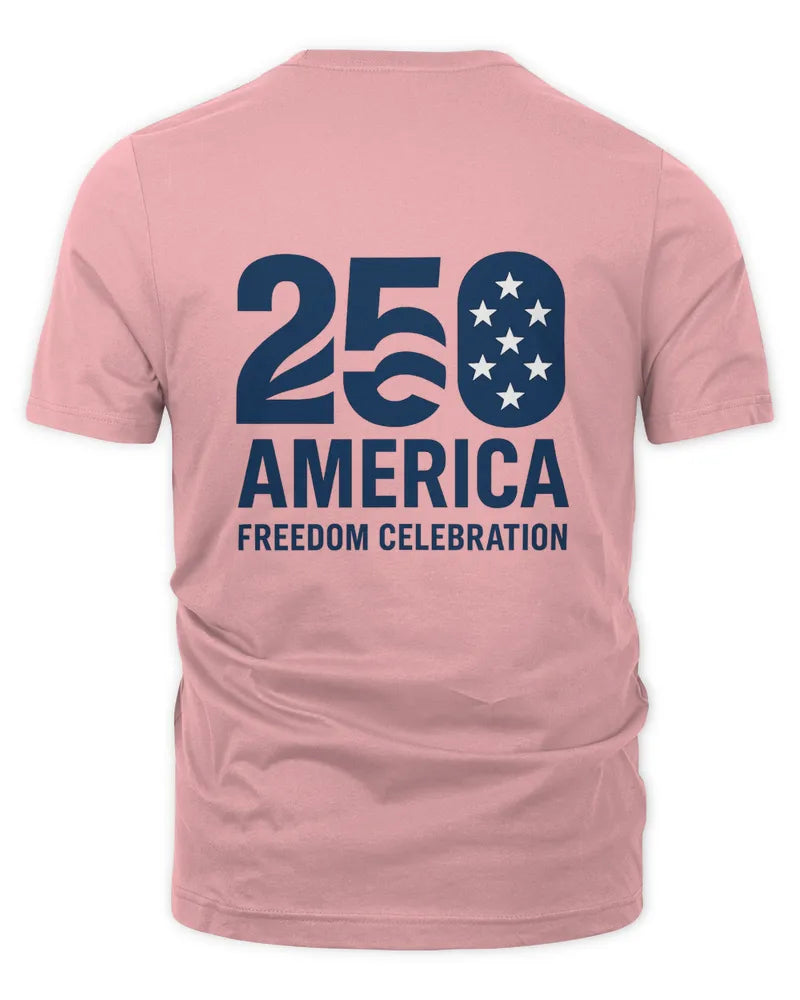 250 Years of Liberty Patriotic Freedom Ring Unisex T-Shirt