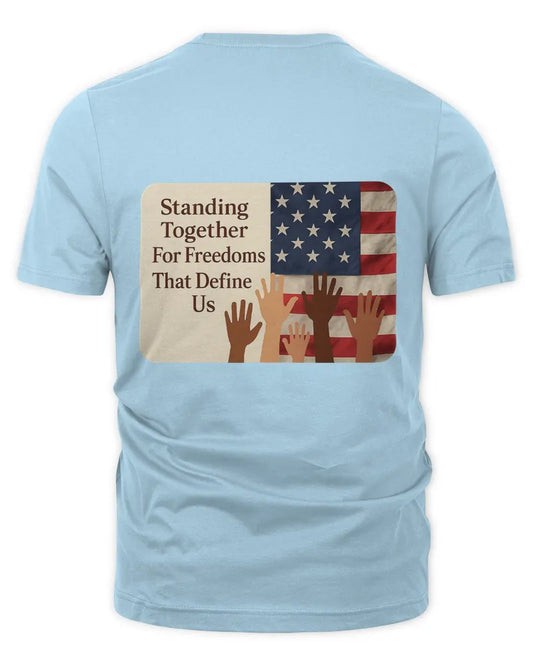 250 America Freedom Celebration Patriotic Graphic Unisex T-Shirt