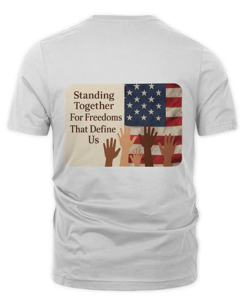 250 America Freedom Celebration Patriotic Graphic Unisex T-Shirt