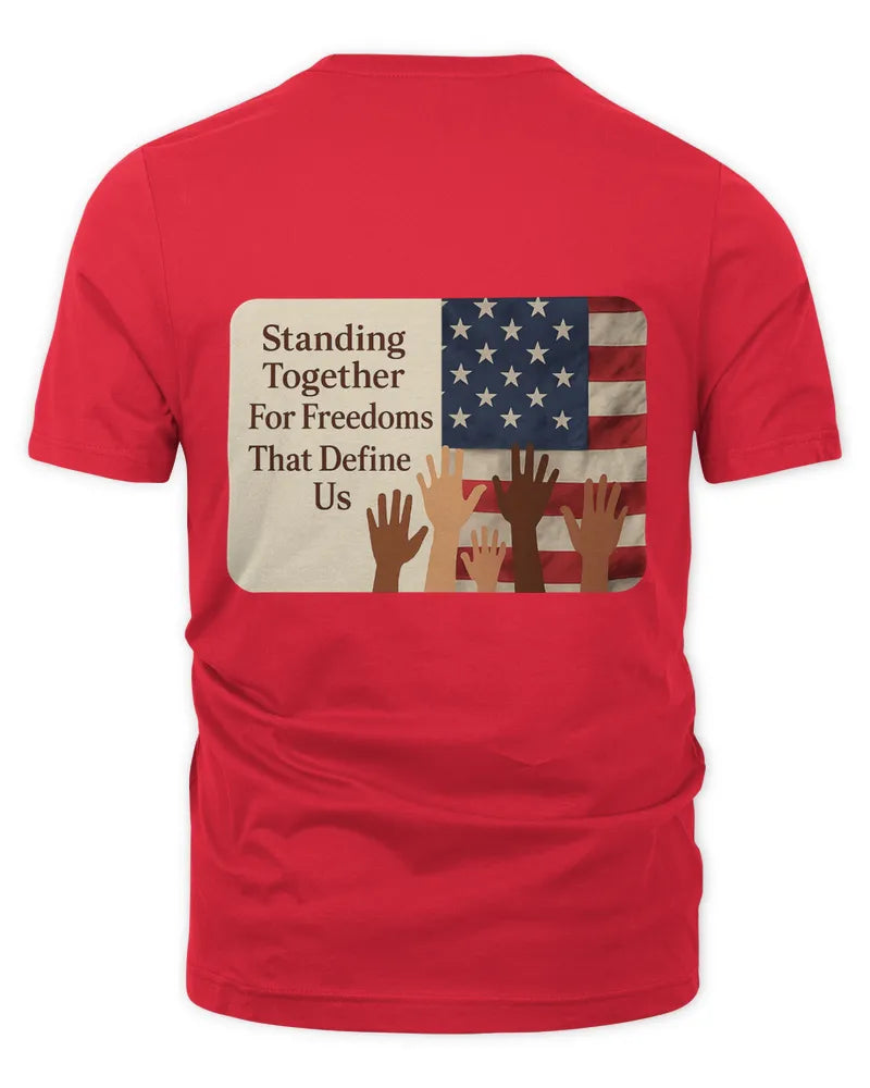 250 America Freedom Celebration Patriotic Graphic Unisex T-Shirt