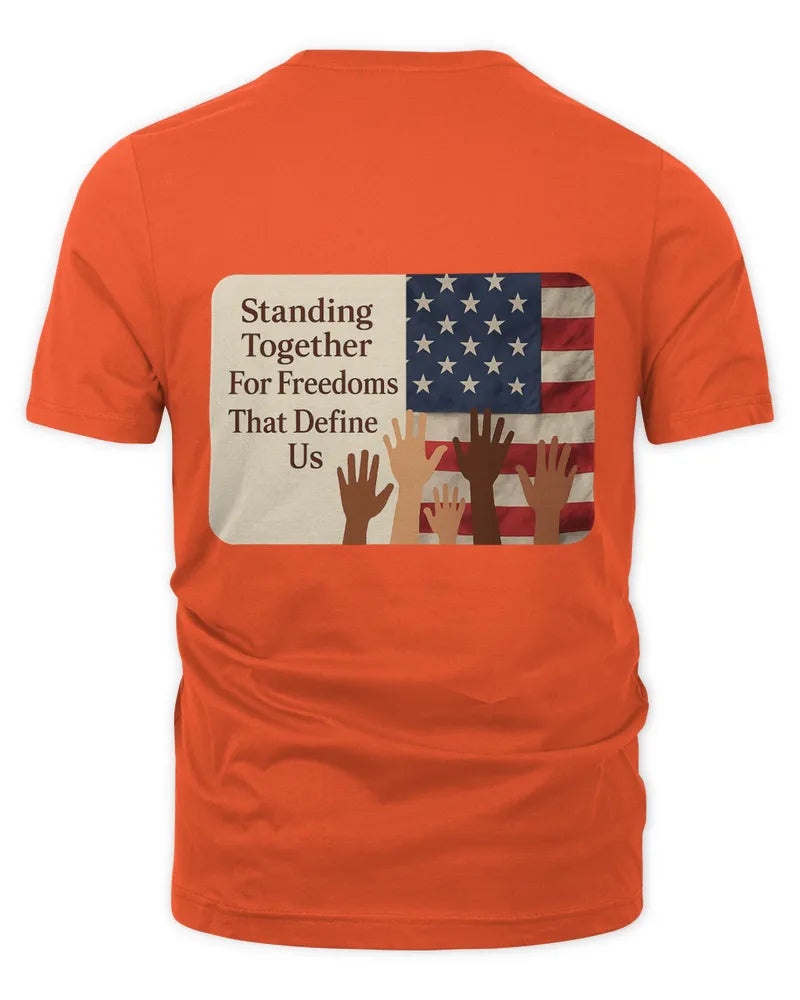 250 America Freedom Celebration Patriotic Graphic Unisex T-Shirt