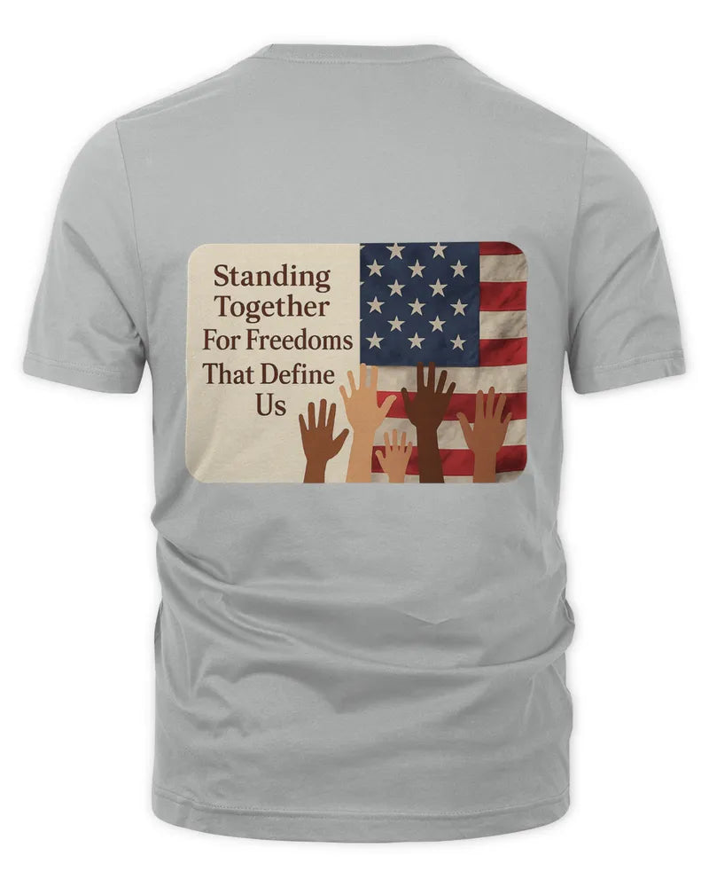 250 America Freedom Celebration Patriotic Graphic Unisex T-Shirt