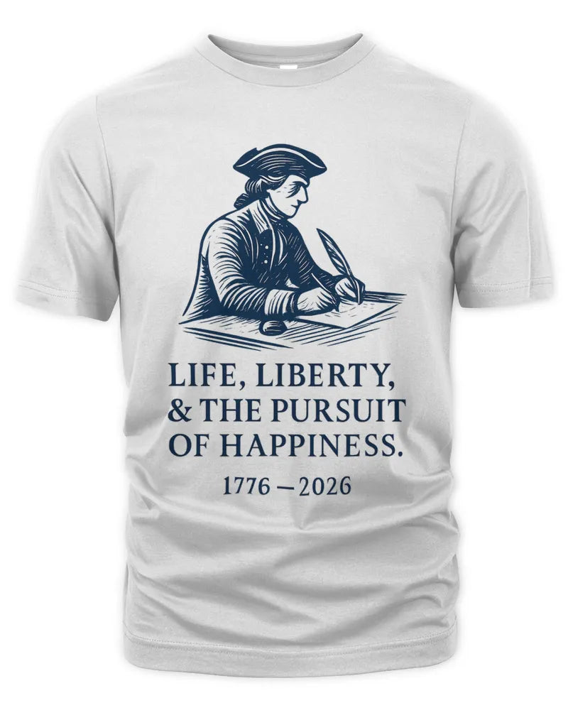1776 Revolution Patriot Graphic Unisex Cotton Liberty T-Shirt