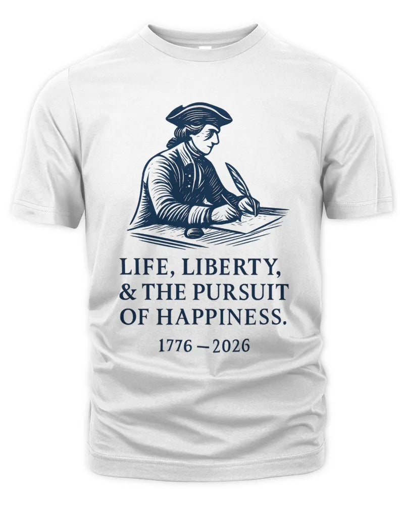 1776 Revolution Patriot Graphic Unisex Cotton Liberty T-Shirt